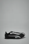 Puma H-street Og Sneakers In Black Leather And Fabric In Black