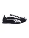 Puma H-street Og Sneakers In Black Leather And Fabric In Black