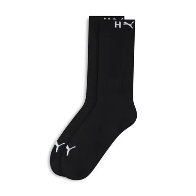 Puma Half-terry Crew Socks 1 Pack In Black