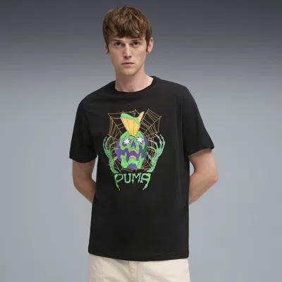 Puma Halloween Men's T-shirt In Black