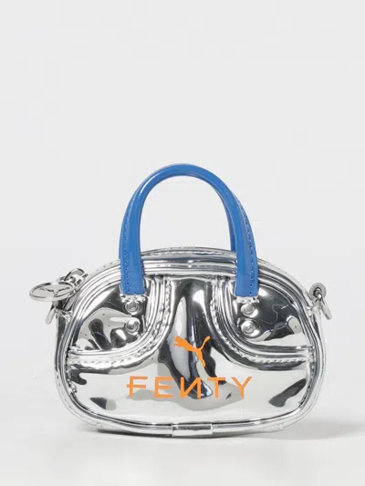 PUMA MINI BAG PUMA WOMAN COLOR SILVER,H75306061