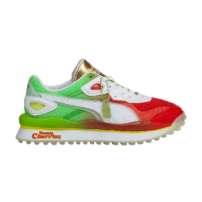 Pre-owned Puma Haribo X Street Rider Jr 'happy Cherries' In Green