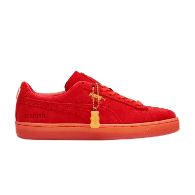 Pre-owned Puma Haribo X Suede Jr 'poppy Red'