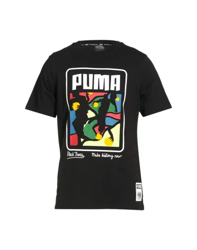 Puma T-shirts In Black