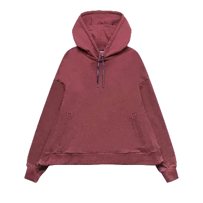 Pre-owned Puma Harris Hoodie 'aubergine' In Red