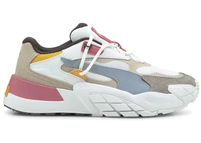 Pre-owned Puma Hedra Bright Heights Bright Heights (women's) Sneakers In White/flint Stone In Multi