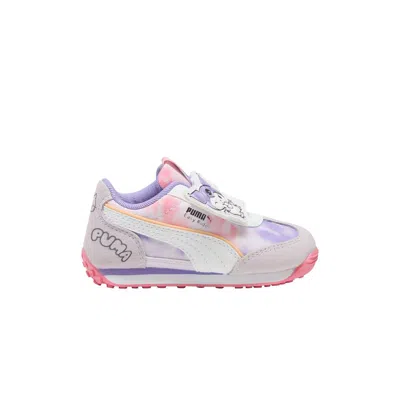 Pre-owned Puma Hello Kitty X Easy Rider Toddler 'hello Kitty And Friends Tie Dye' | Purple | Infant Size 5.5