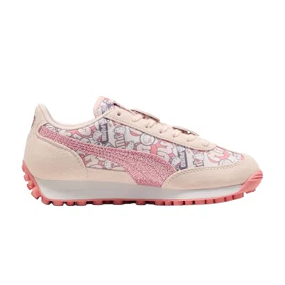 Pre-owned Puma Hello Kitty X  Easy Rider Gs 'jasmine Flower Pinkscape' | Kid's Size 6.5