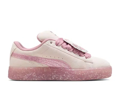 Puma Kids'  Hello Kitty X   Suede Xl Gs 'jasmine Flower Pinkscape'