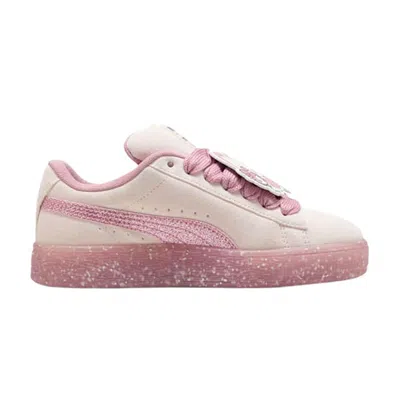 Pre-owned Puma Hello Kitty X   Suede Xl Gs 'jasmine Flower Pinkscape' | Kid's Size 5.5