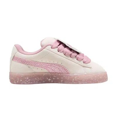 Pre-owned Puma Hello Kitty X   Suede Xl Ps 'jasmine Flower Pinkscape' | Kid's Size 2.5