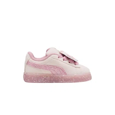 Pre-owned Puma Hello Kitty X   Suede Xl Td 'jasmine Flower Pinkscape' | Infant Size 9