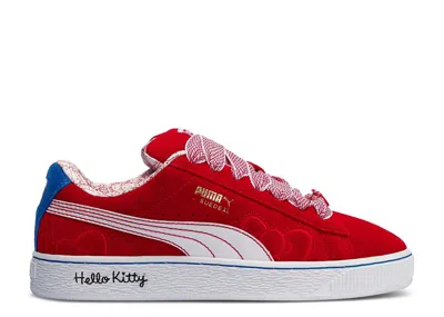 Puma Hello Kitty X  Wmns Suede Xl 'red Bow'