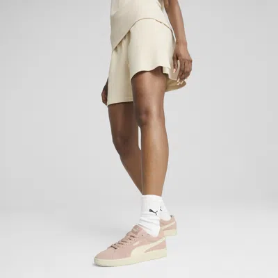 Puma Her 5" High-waist Shorts Women In White