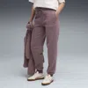 Puma Her High-waist Sweatpants Women In Pink