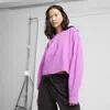 Puma Her Relaxed Crew Women In Purple