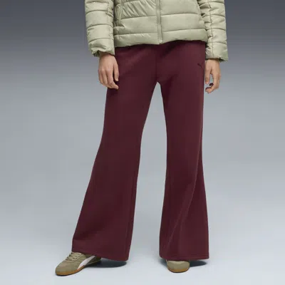 Puma Her Straight Pants Women In Red