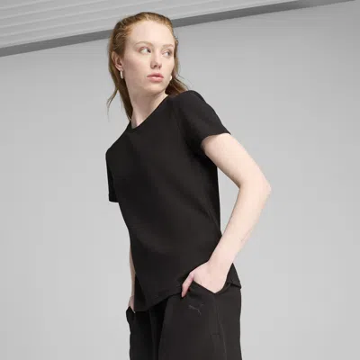 Puma Her T-shirt Women In Black
