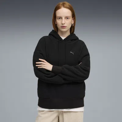 Puma Her Winterized Hoodie Women In Black