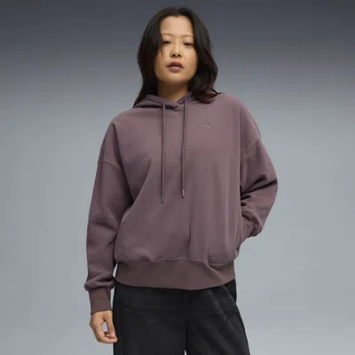 Puma Her Winterized Hoodie Women In Purple