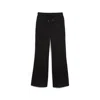 Puma Women's Her Comfort High-waist Straight Pants Women In Black