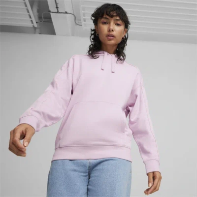 Puma Her Women's Hoodie In Grape Mist