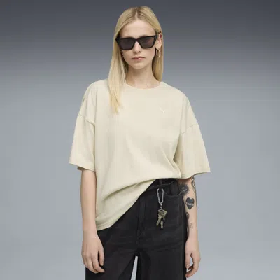 Puma Her Women's Oversized T-shirt In Neutral