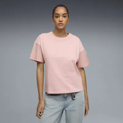 Puma Her Women's Oversized T-shirt In Pink