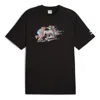Puma Herren Team For The Fanbase T-shirt 'black'