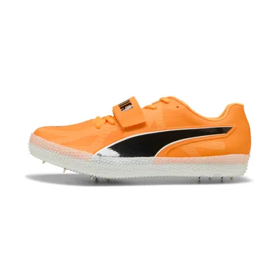 Puma High Jump 11 Spikes Unisex Shoes In Orange