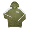Puma Hooded Zipper Jacket Military Green