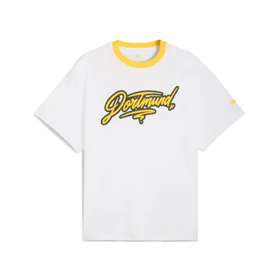 Puma Hoops X Borussia Dortmund T-shirt I Men In White