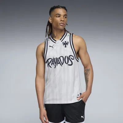 Puma Hoops X C.f. Monterrey Basketball Jersey Men In White