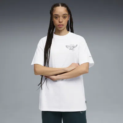 Puma Hoops X Harry Potter™ T-shirt Women In White