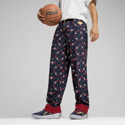 Puma X Polar Express Men's Pj Pants In Blue