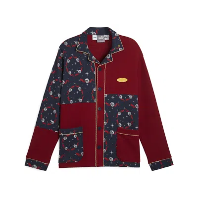 Puma Hoops X Polar Express Men's Pj Top In Blue