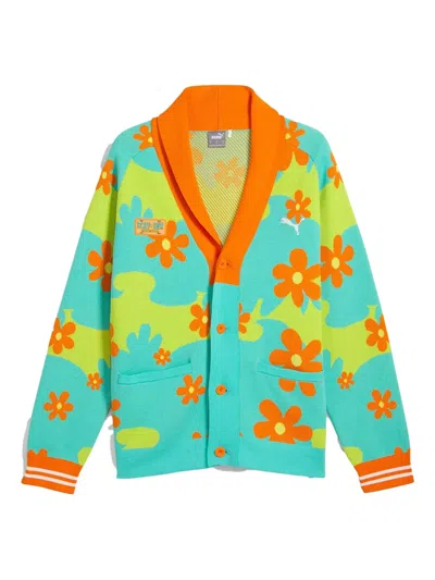 Puma Hoops X Scooby Doo Cardigan In Green
