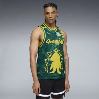 Puma Hoops X Se Palmeiras Basketball Jersey Men In Green