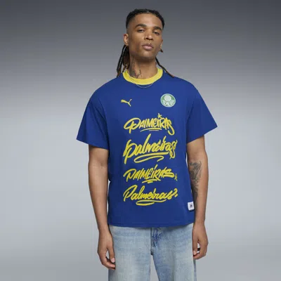 Puma Hoops X Se Palmeiras Basketball T-shirt Men In Blue