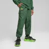 Puma X Tmnt Big Kids' Relaxed Woven Cargo Pants In Green