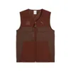 Puma X Tmnt Tech Cargo Gilet In Brown