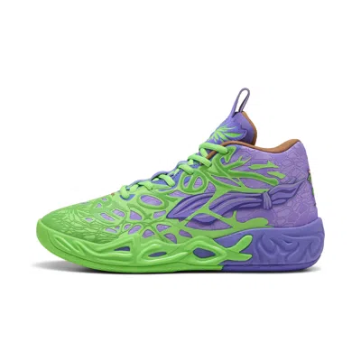 Puma X Lamelo Ball X Tmnt Mb.04 Raphael And Donatello Men's Basketball Shoes In Green