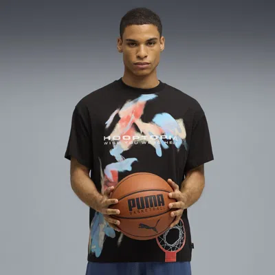 Puma Hooptopia Inoc T-shirt Men In Black