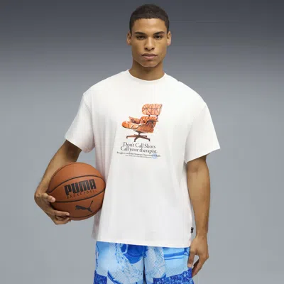 Puma Hooptopian Health T-shirt Men In White