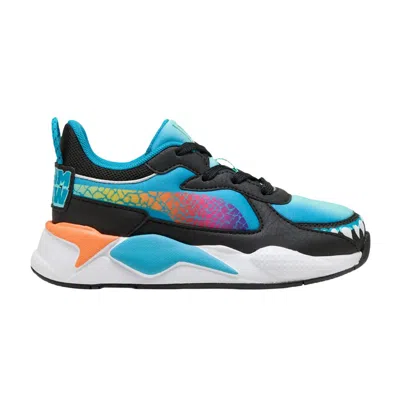 Pre-owned Puma Hot Wheels X Rs-x Little Kid 'monster Trucks' | Blue | Kid's Size 1.5