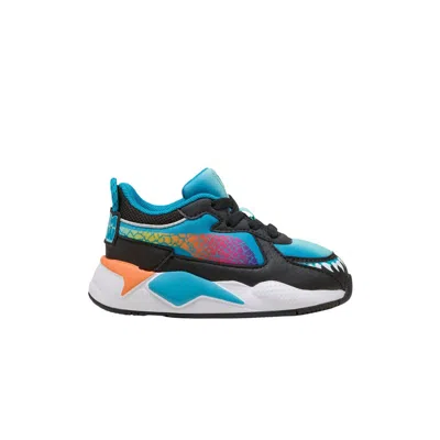 Pre-owned Puma Hot Wheels X Rs-x Toddler 'monster Trucks' | Blue | Infant Size 9