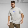 Puma House Of Graphics Hydration Men's T-shirt In Light Gray Heather