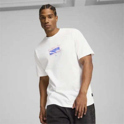 Puma House Of Graphics Hydration Men's T-shirt In White