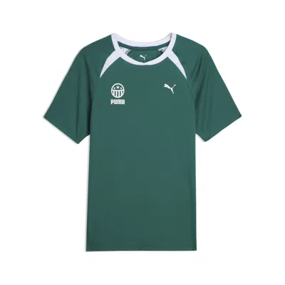 Puma House Of Graphics Little Kids' Graphic T-shirt In Green