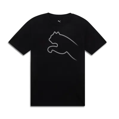 Puma Graphics Gradient Men's T-shirt In Black